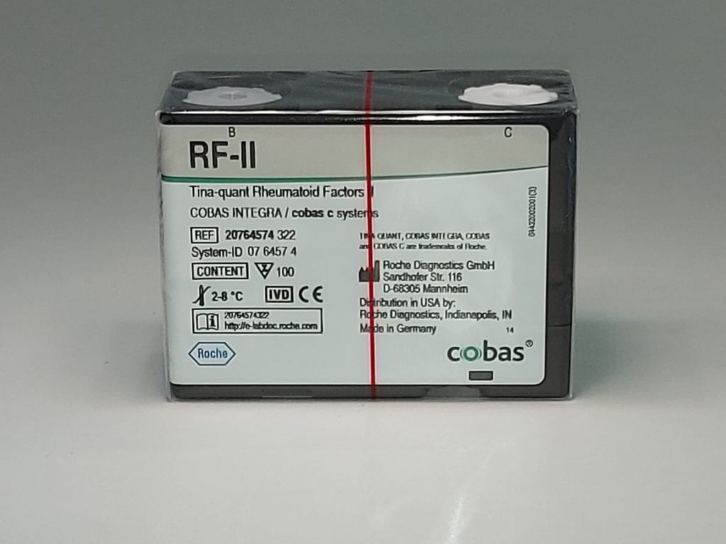 ROCHE COBAS Rheumatoid Factors (RF-II) (100 test) | Aldeal Lab-Tech Limited